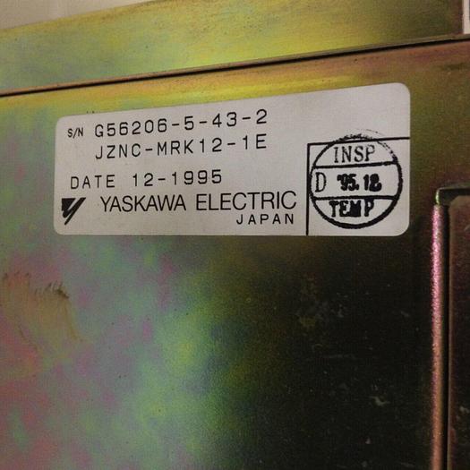 Used YASKAWA Motoman Robot Card Rack JZNC-MRK12-1E #76658