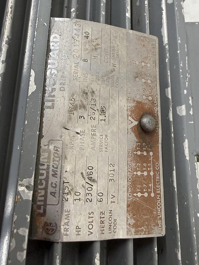 Used DNL / NOT CLEANED NELMOR G1012M1 GRINDER GRANULATOR USED