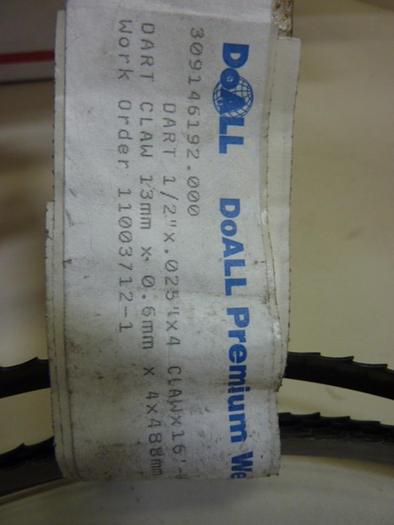 DOALL COMPANY Saw Blade 309146192.000 #57603