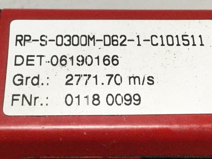 Used TEMPOSONICS INC Transducer RP-S-0300M-D62-1-C101511 #104701