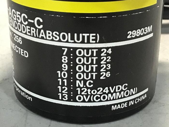 Used OMRON Rotary Encoder E6CPAG5CC #120001