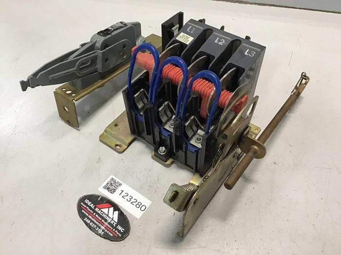 Used SQUARE D Disconnect Switch H-60-SV #123280