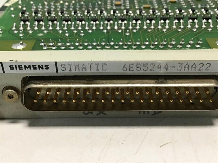 Used SIEMENS Temperature Control Module 6ES5 244-3AA22 Used