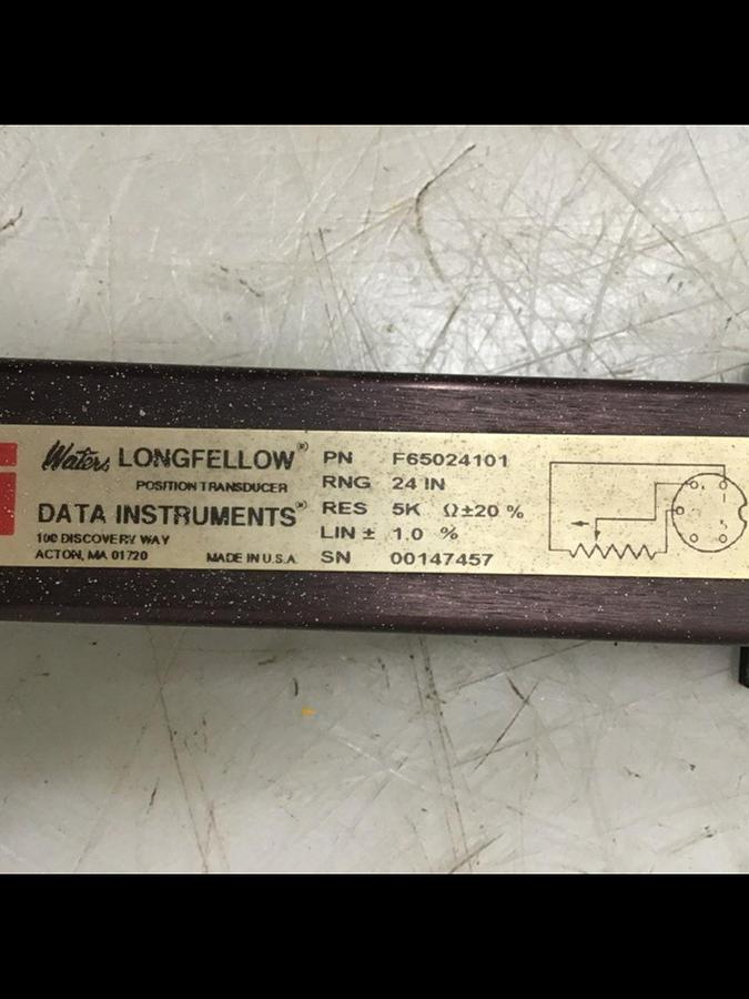 Used DATA INSTRUMENTS Linear Transducer F65024101 USED