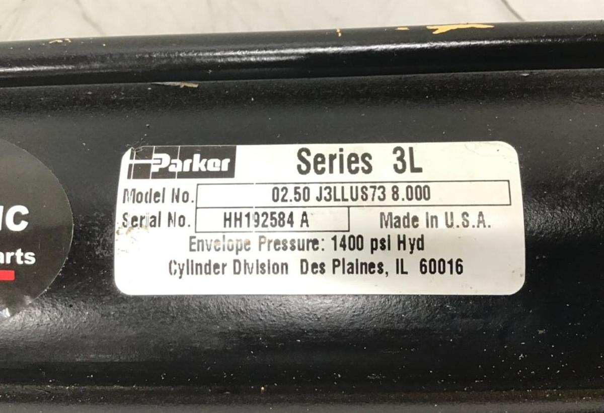 Used PARKER Cylinder 02.50 J3LLUS73 8.000 USED
