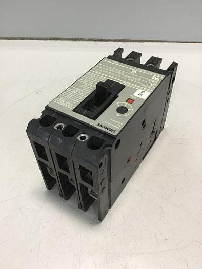 Used SIEMENS 100 Amp Circuit Breaker ED63A100 USED