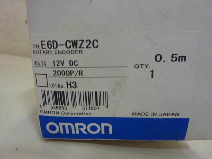 OMRON Rotary Encoder E6D-CWZ2C Used