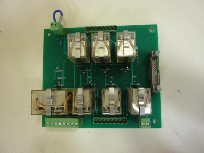 Used MOTOMAN ROBOTICS Relay Circuit Board 9229-59 #66211
