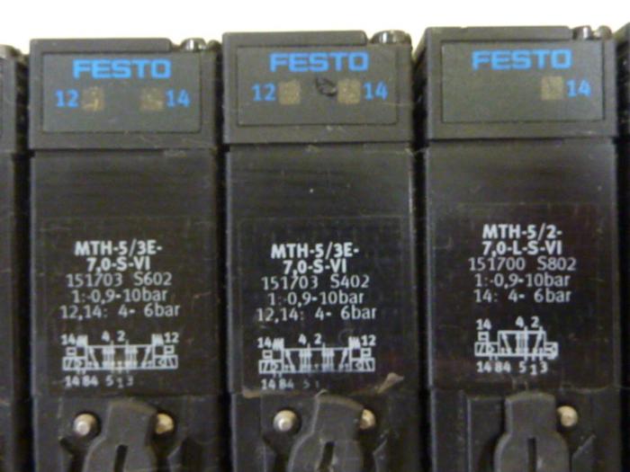 Used FESTO Control Block / Valve Terminal IFB13-03 Used