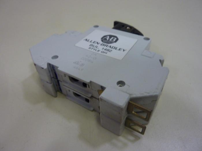 Used ALLEN BRADLEY 2 Amp Circuit Breaker 1492-GHD020 SER A #46862