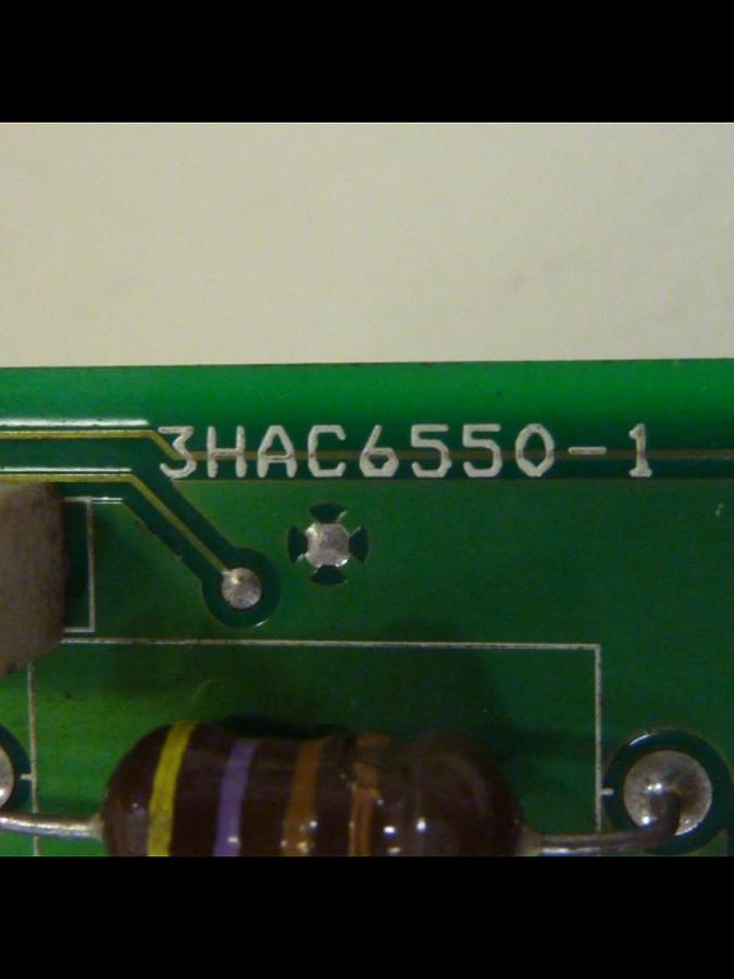 Used ABB Circuit Board 3HAC6550-1 #48647