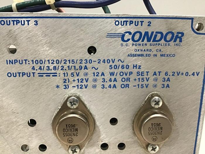 Used CONDOR Power Supply HDCC150W-A+ #120659