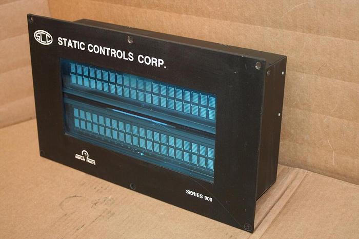 Used STATIC CONTROL SYSTEMS Display Unit 900-M-4-18-120-P-120-F #20954