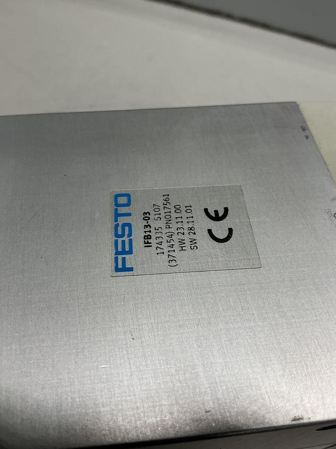 Used FESTO Control Block / Valve Terminal IFB13-03 Used