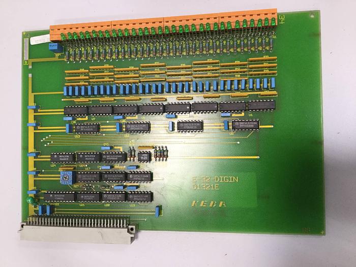 Used KEBA Engel Circuit Board E-32-DIGIN D1321E Used
