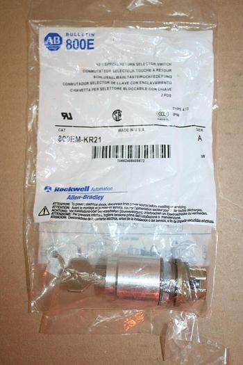 ALLEN BRADLEY Selector Switch 800EM-KR21 #19332