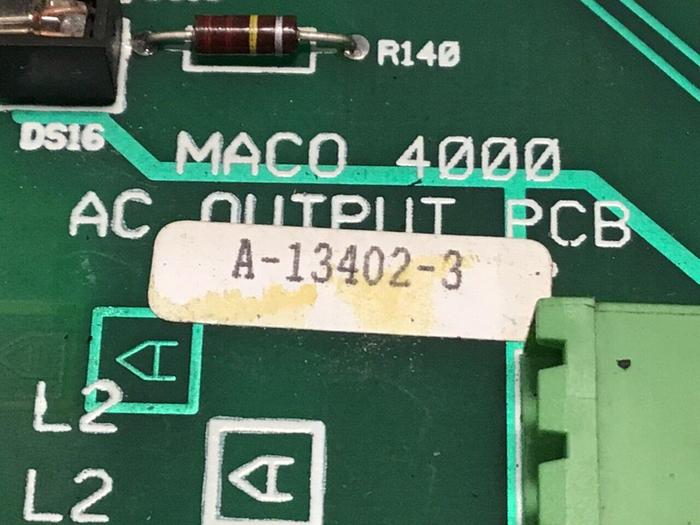 Used BARBER COLMAN AC Output Circuit Board A-13402-3 #135500