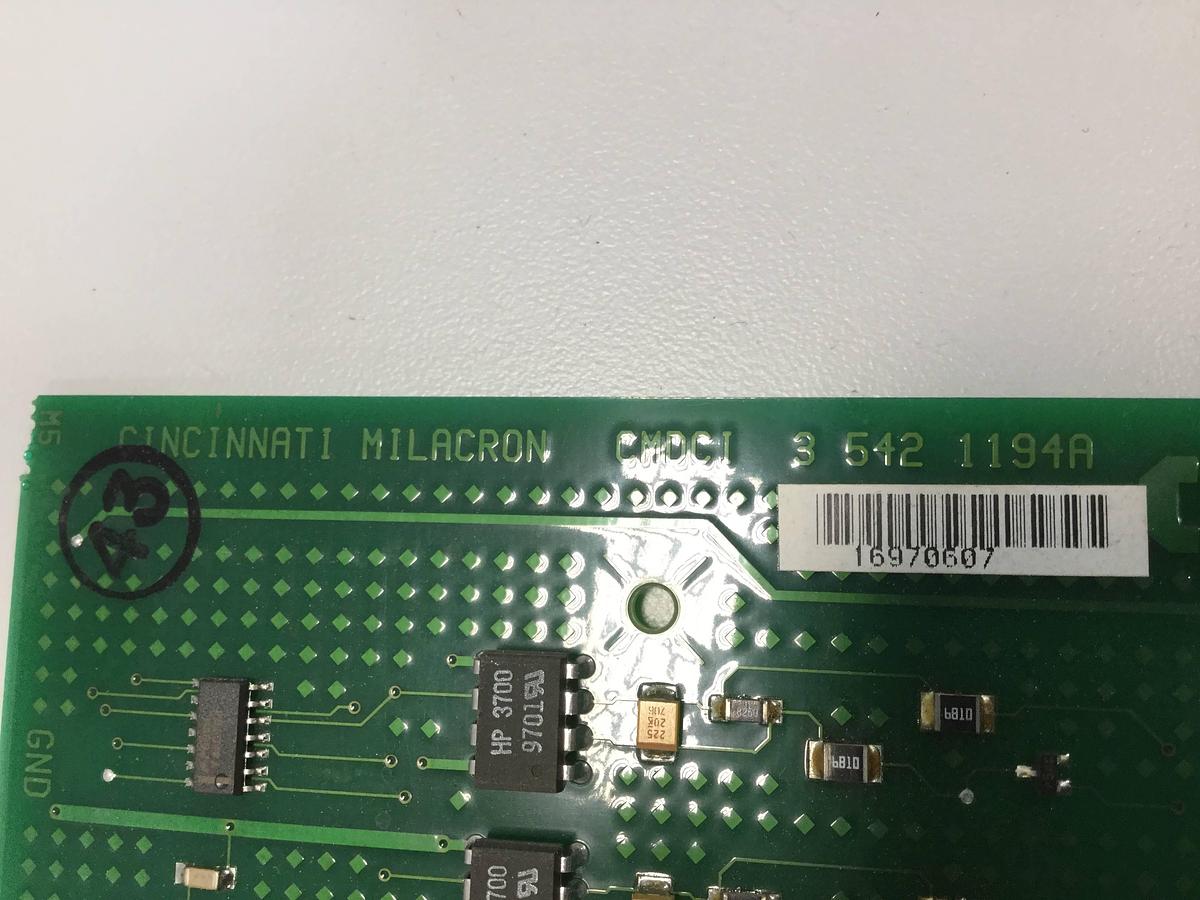 Used CINCINNATI MILACRON Circuit Board 3-542-1194A #93117