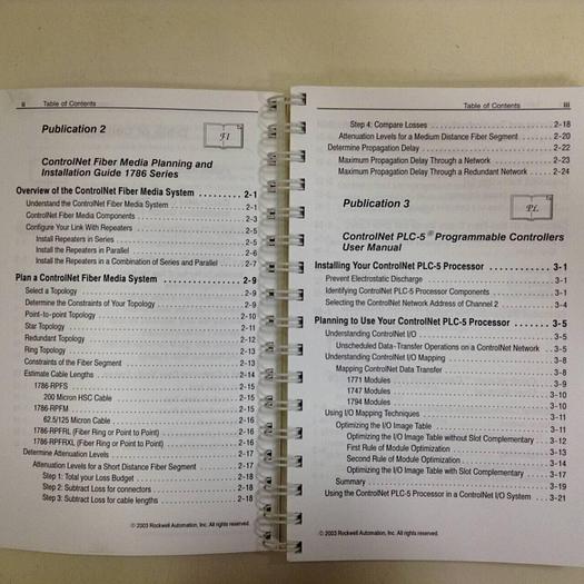 Used ROCKWELL Documentation Reference Guide ABT-N200-DRG70 #70759