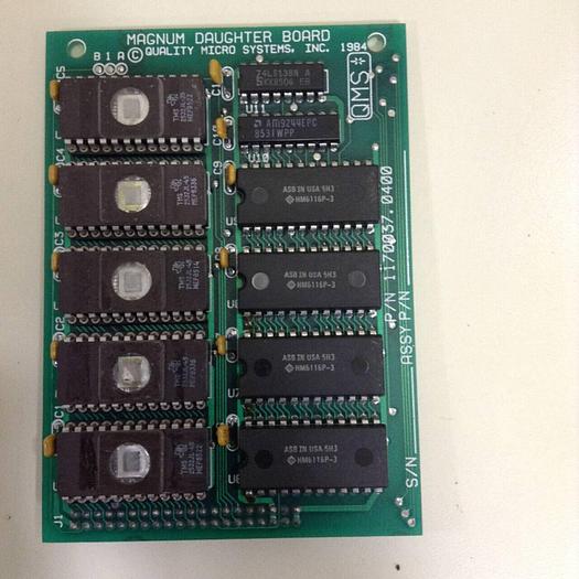Used QMS Magnum Daughter Board 1170037.0400 #81369