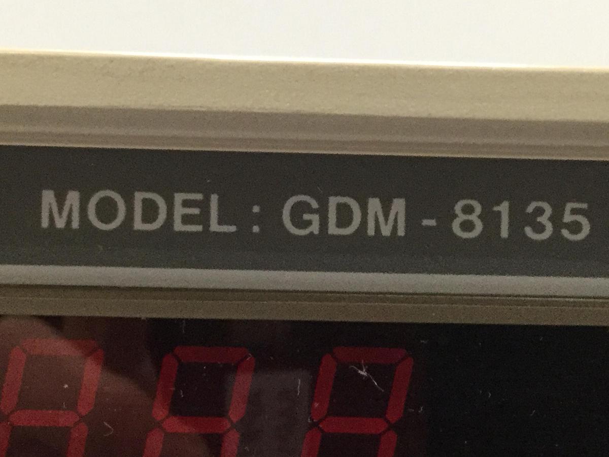 Used GW INSTEK Digital Multimeter GDM-8135 #107269