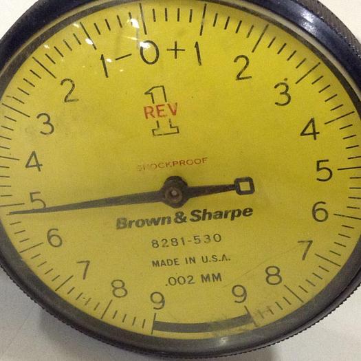 Used BROWN & SHARPE Gauge 8281-530 Used