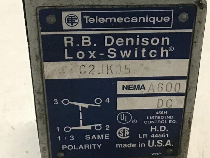 Used TELEMECANIQUE Lox-Switch C2JK05 #121814