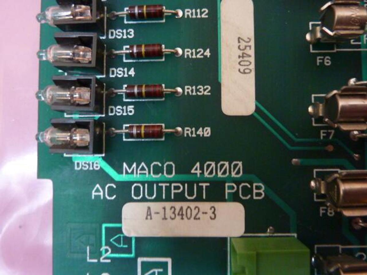 Used BARBER COLMAN AC Output Circuit Board A-13402-3 Used