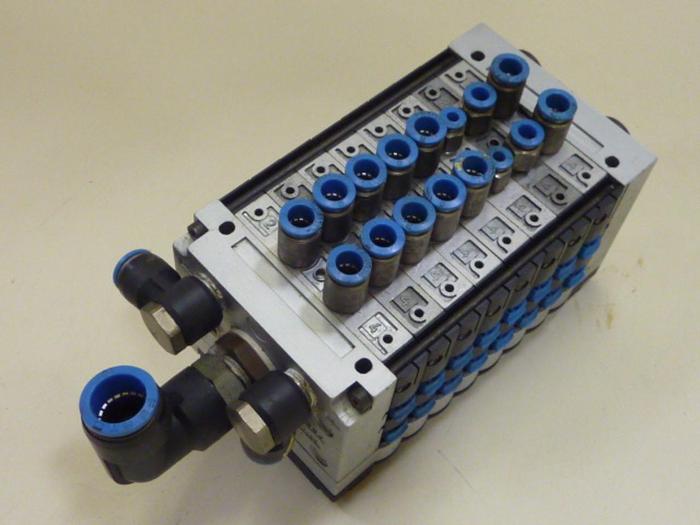 Used FESTO Valve Terminal CPV14 CPV14-GE-FB-8 #54633