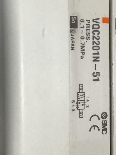 Used SMC Manifold & Valves VV5QC21-07N3FD1 #126096