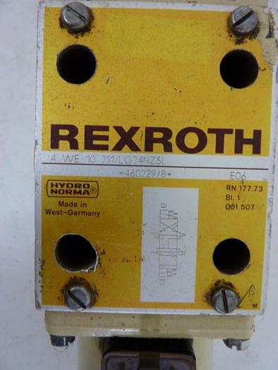 Used REXROTH Valve 4WE10J11LG24NZ5L Used