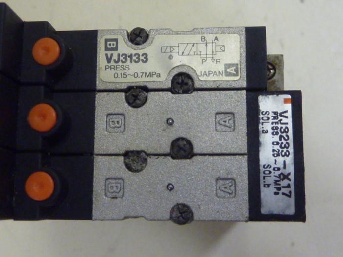 Used SMC Vacuum Ejector, K1, Connector ZR115S1-K15M0Z-ECL #67334