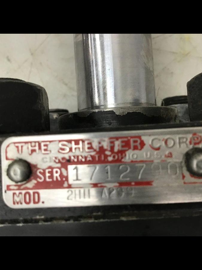 Used SHEFFER Injection Sled Cylinder 2HH A299 USED