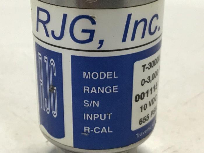 Used RJG INC. Sensor T3000U #130878