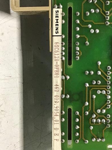 Used SIEMENS Simodrive Board 6SC6120-0FE01 #136931