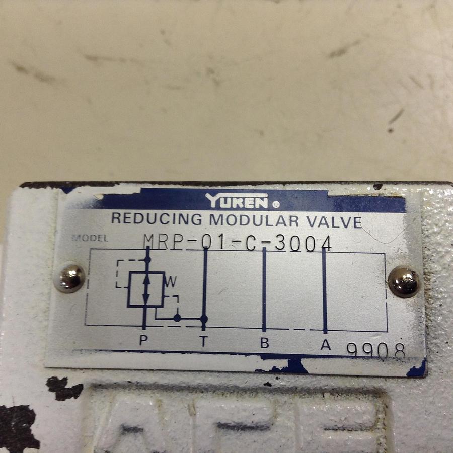 Used YUKEN Reducing Modular Valve MRP-01-C-3004 Used