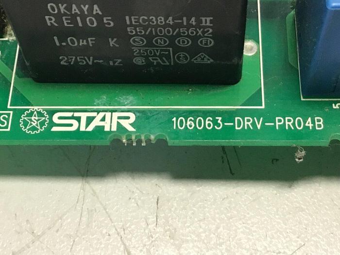 Used STAR Circuit Board 106063-DRV-PR04B Used