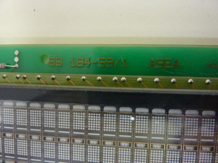 Used ABB Teach Pendant Circuit Board YB161102-AF/3 DSQC 105 #51174