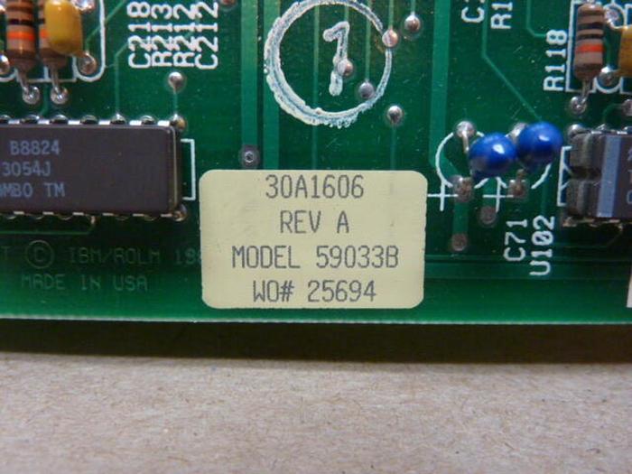 ROLM Dual OPS Card 59033B #33205