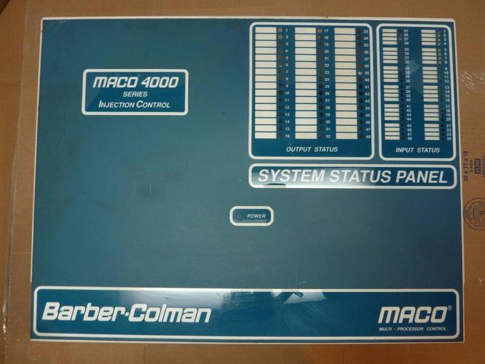 Used BARBER COLMAN Control Card Rack 40BA-211BC-COO-A-00 USED