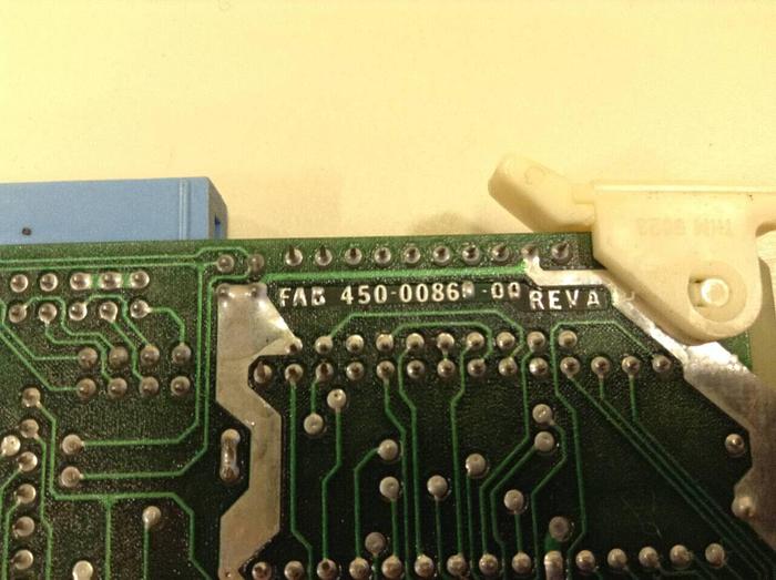 Used MOSTEK MDX CPU II Control Board 450-00861-00 #87199