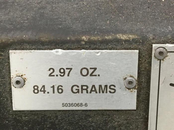 Used CINCINNATI MILACRON 2.97 Oz Injection Unit VV55-2.97 / IU Used