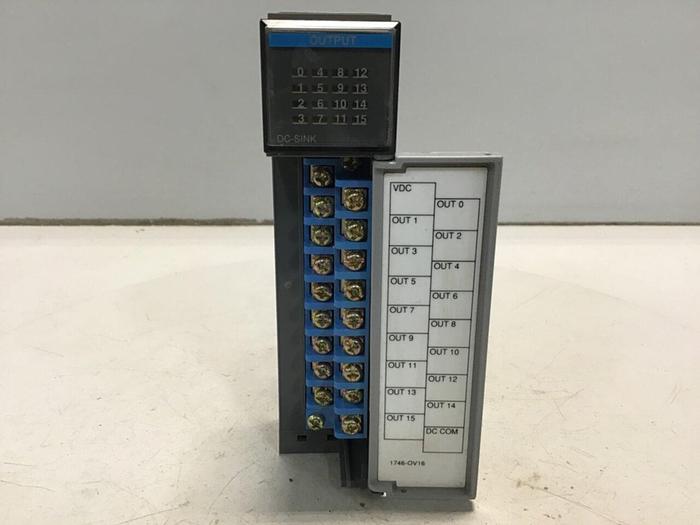 Used ALLEN BRADLEY Output Module 1746-OV16 SER C #118505