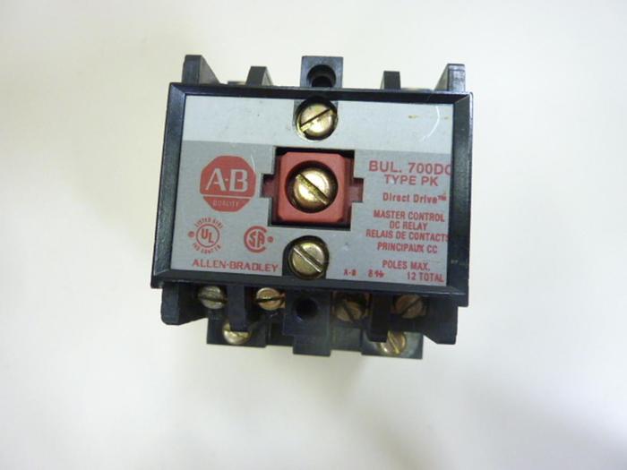 Used ALLEN BRADLEY Relay 700DC-PK200Z24 SER A #45845