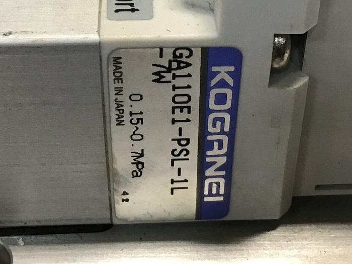 Used KOGANEI Manifold w/ Valves PBM5P-3W #121000