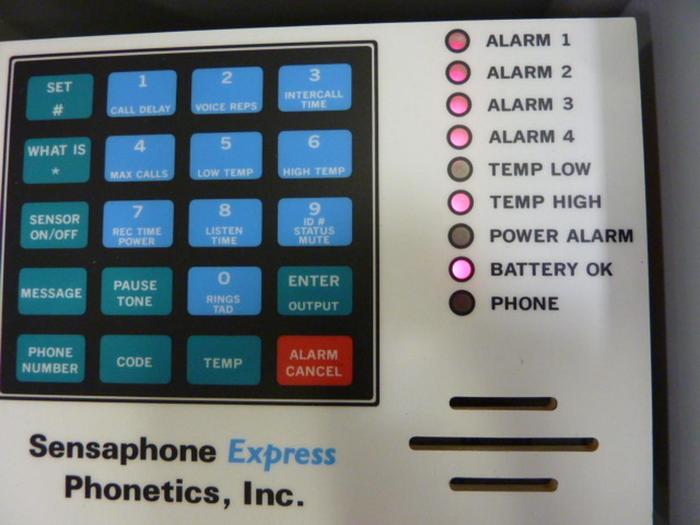 Used PHONETICS Monitoring System CONTROL472 #52472
