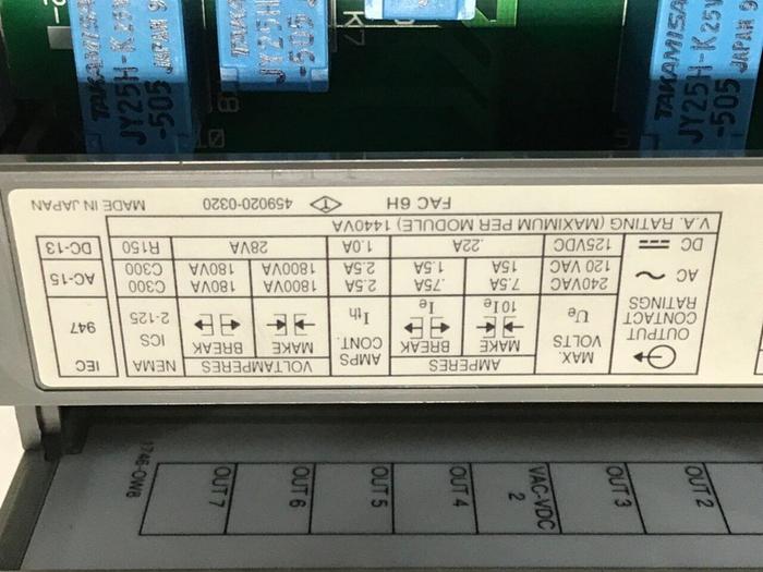Used ALLEN BRADLEY Output Module 1746-OW8 SER A #131073