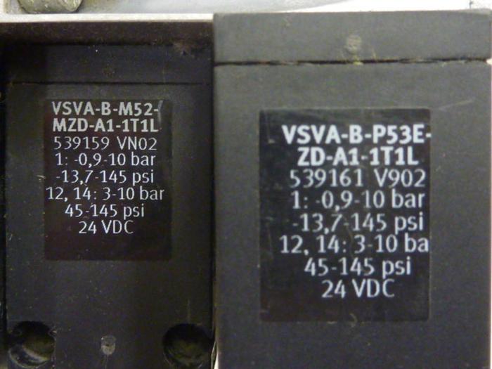 Used FESTO Control Block w/ Valves CPX-EPL-EV #60714