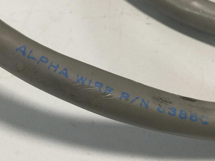 Used ALPHA WIRE Cable 8388C 8C/18 AWG #105745