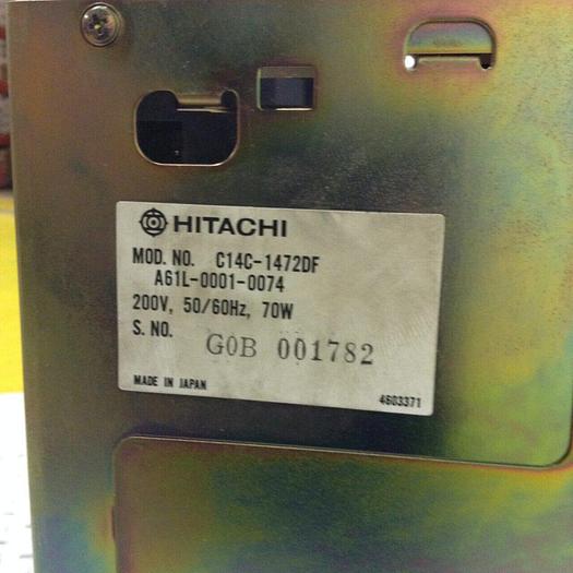 Used FANUC MDI/CRT Unit A02B-0072-C125 Used
